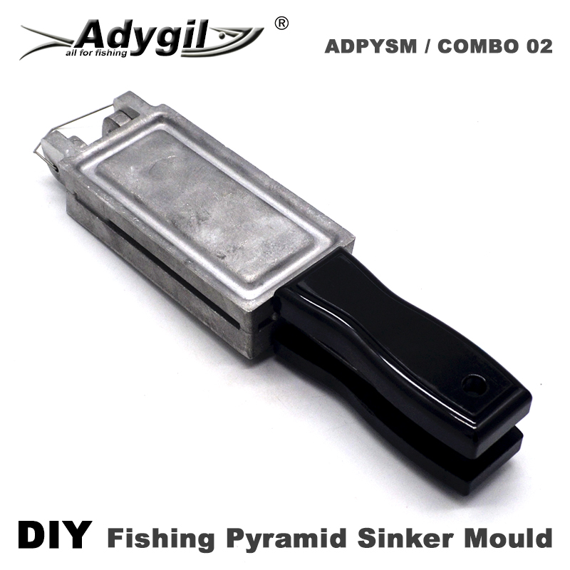 Fishing Depth Finder - Adygil-Molde de plomo de pirámide de