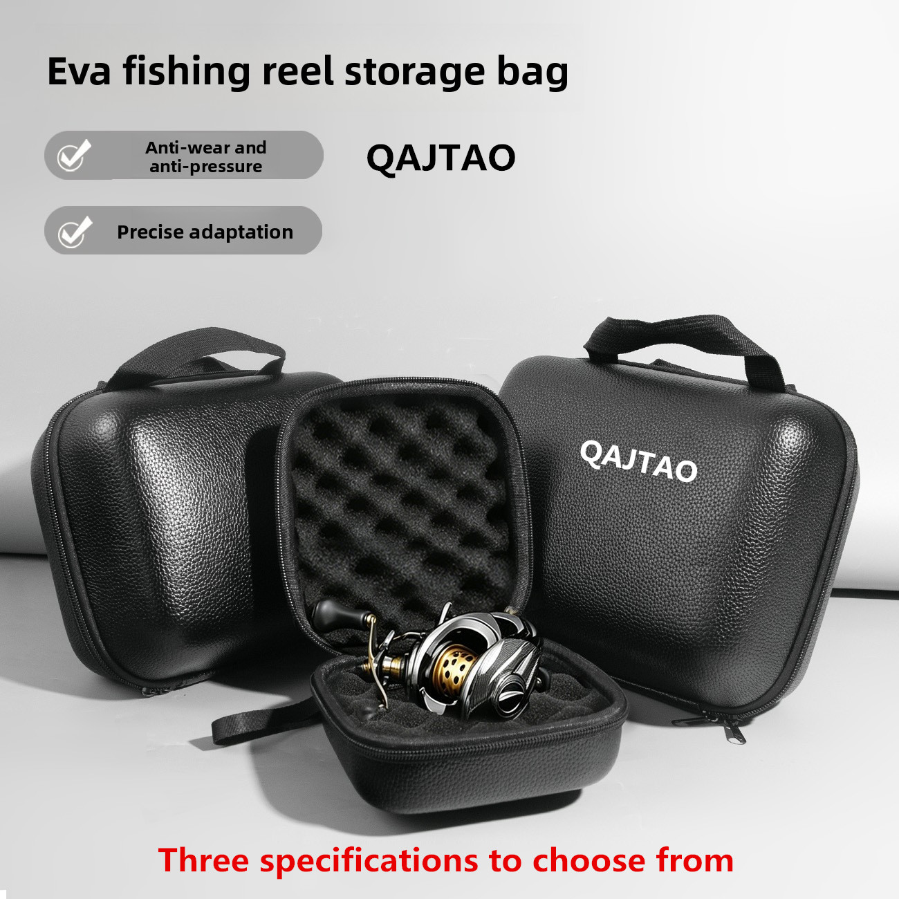 Fish Finder Case - Bolsa de cuero para carrete de