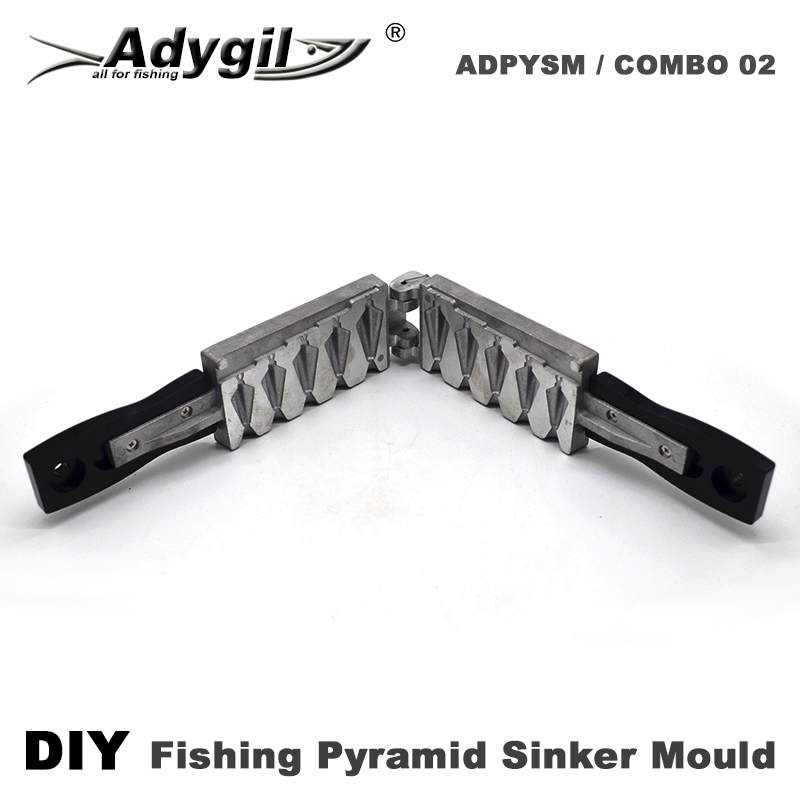 Adygil-Molde de plomo de pirám - Fishing Depth Finder reseña y precio