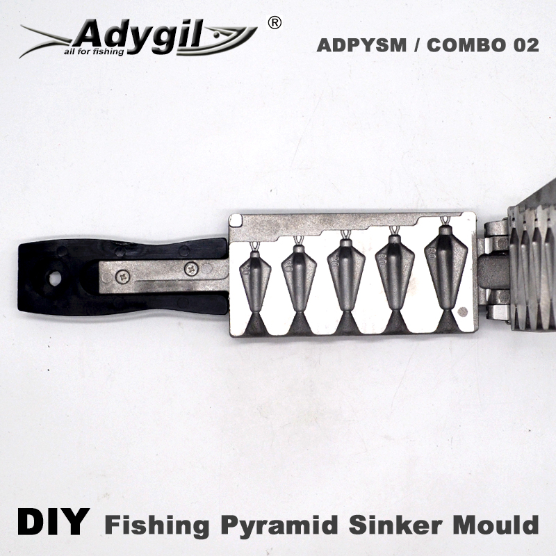 Adygil-Molde de plomo de pirám - Fishing Depth Finder reseña y precio