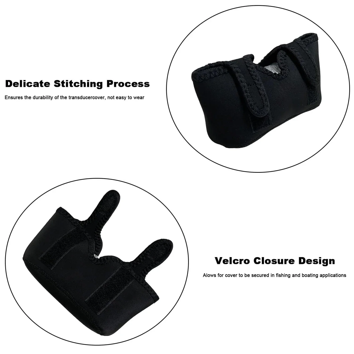 Cubierta de transductor de via - Fish Finder Case reseña y precio