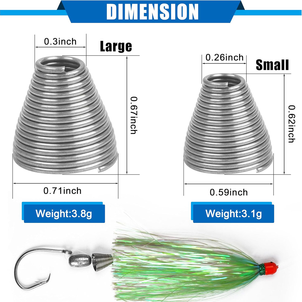 20 piezas Ballyhoo cebo aparej - Fishing Depth Finder reseña y precio